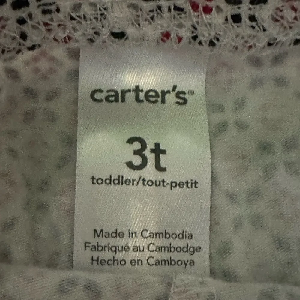 Carter’s Toddler Girls 2 piece set - size 3T
